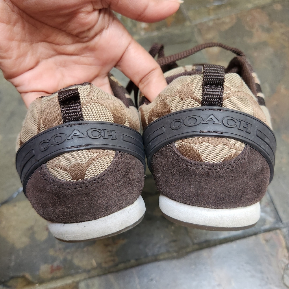 Coach sneakers in Excellent condition, size 6.5 - Picture 5 of 13